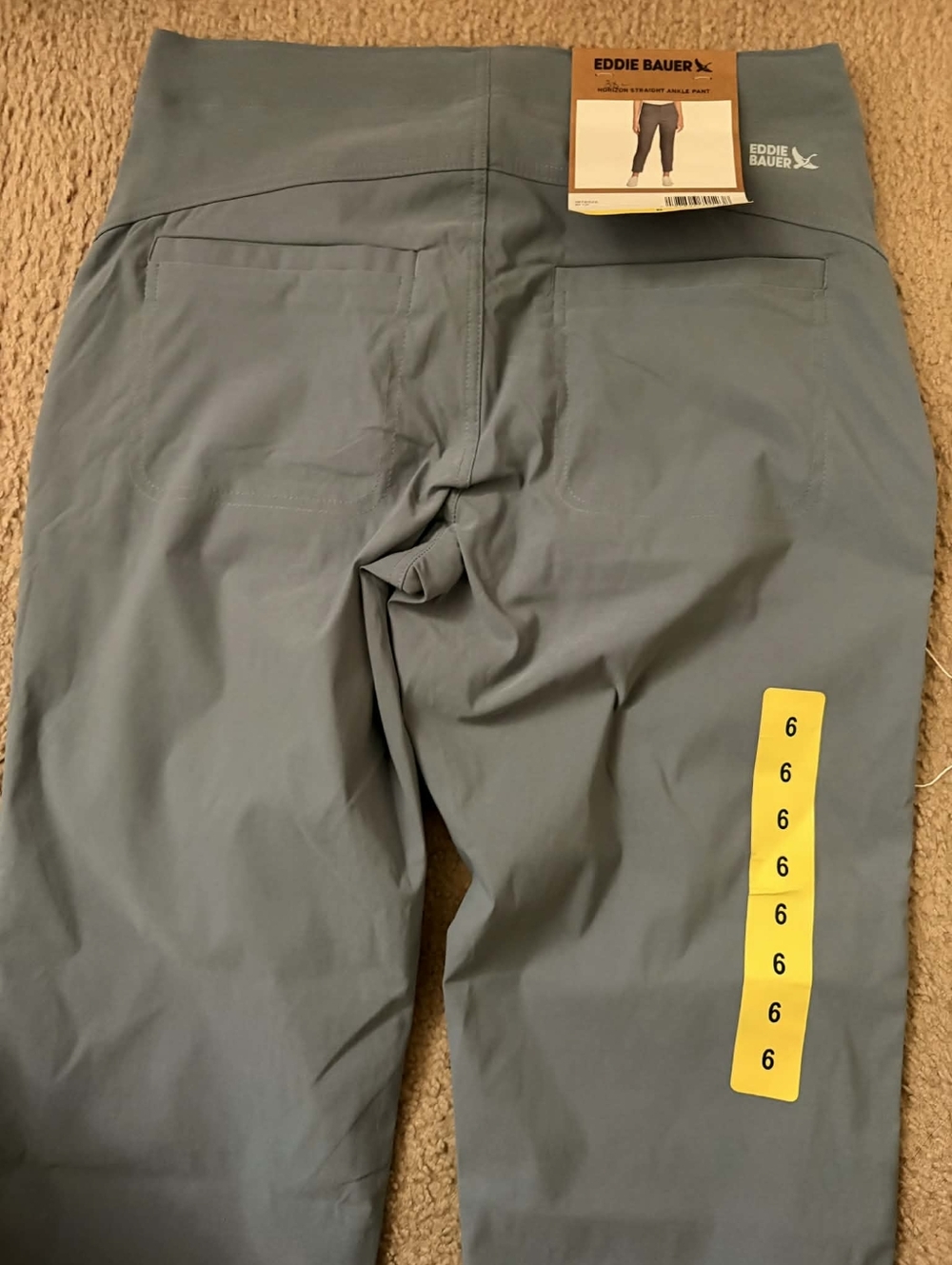 Eddie Bauer Women's Athletic Pants in Slate Gray-Blue